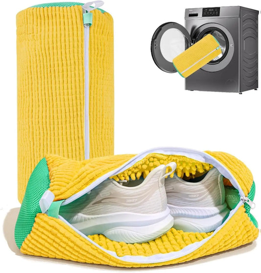 Shoe Washing Machine Bag: Reusable Laundry Bag for Sneakers and Tennis Shoes, Ideal for Washer and Dryer Cleaning